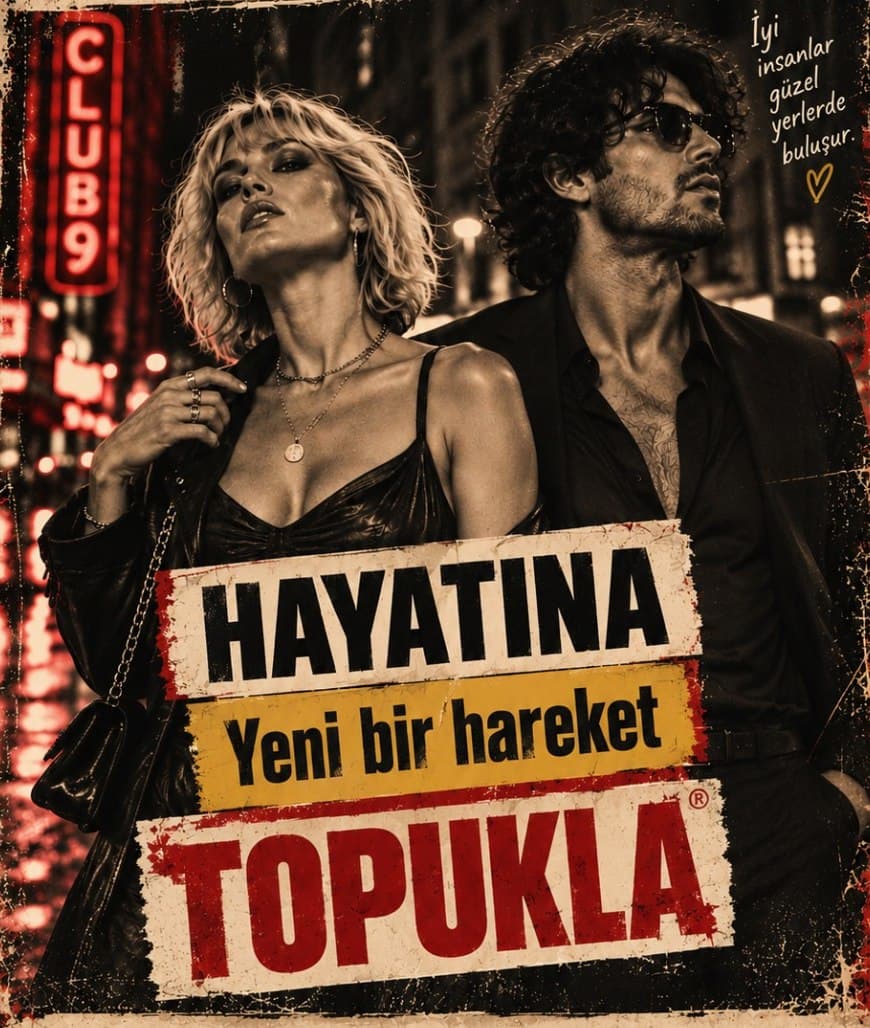 Mekanlar, geceler ve sahne alanlar. Topukla'da şehrin nabzı tek akışta.